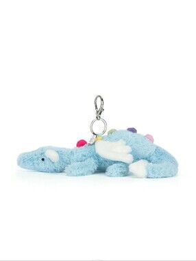 NWT Jellycat Sky Dragon Bag Charm